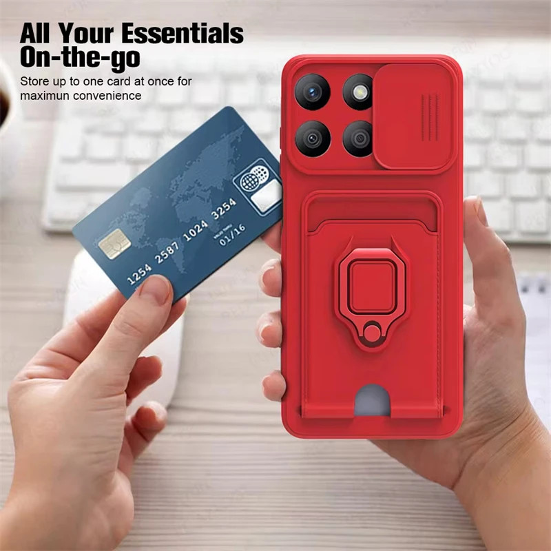 Para Motorola G62 G42 G22 G51 G41 G31 G60S G50 G30 G10 G9 Play E7 Power E20 30 40 Capa À Prova De Choque Slide Câmera Sl