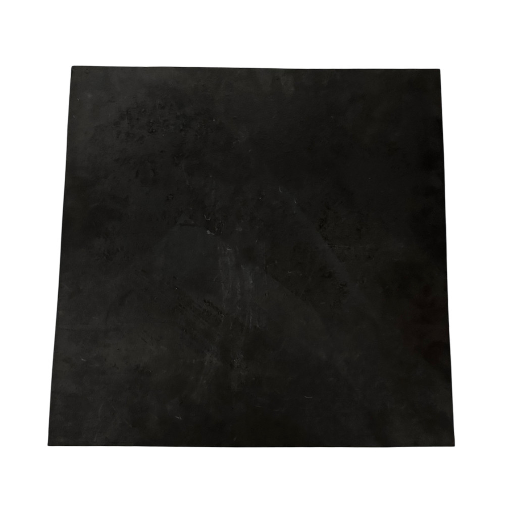 Borracha Aparabarro Lameiro Caminhão 50 X 50 Lisa Preta