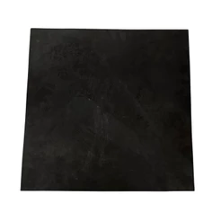 Borracha Aparabarro Lameiro Caminhão 50 X 50 Lisa Preta