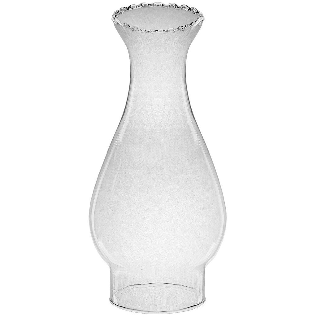 Cúpula Manga P/ Lampião 06,5 Retrô de Vidro Incolor Brilho em Oferta na Shopee