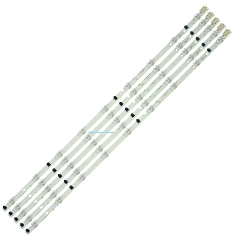 KIT 5 BARRA NOVAS UN32F5500 UN32F4300 UN32F5200 UN32F4200 MATERIAL EM FENOLITE E COBRE IGUAL O DO TV