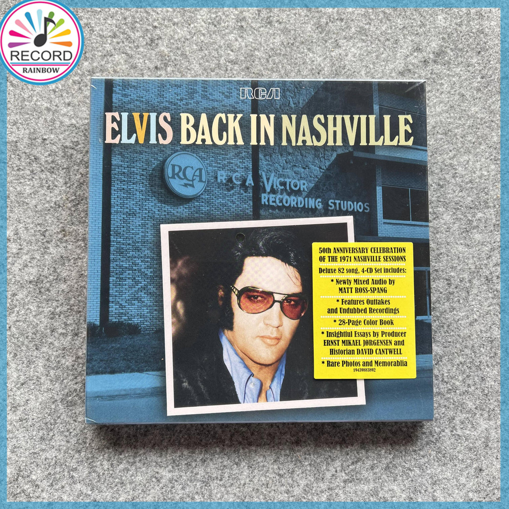 Elvis Presley Back in Nashville Original 4CD Album [Lacrado] Brand New BR2