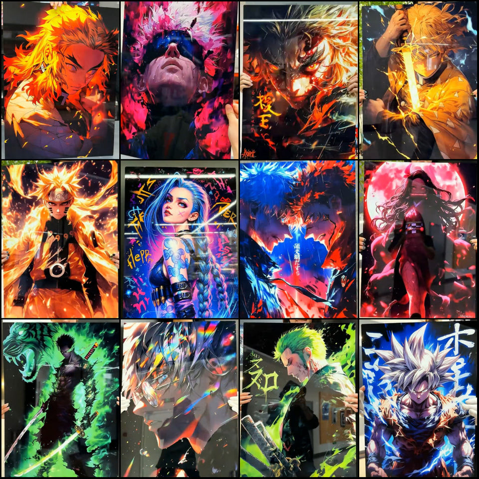 Quadro Personalizado Animes e Desenhos - Faça seu Pedido e Personalize Aqui em Oferta na Shopee