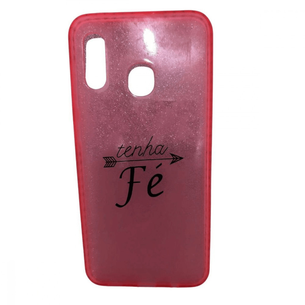Capa Celular A20 com Glitter Inova