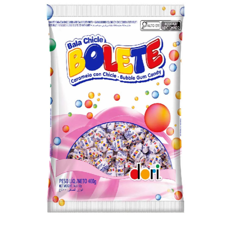 Bala de Chiclete Bolete 400g - Doce - Balas - Doce