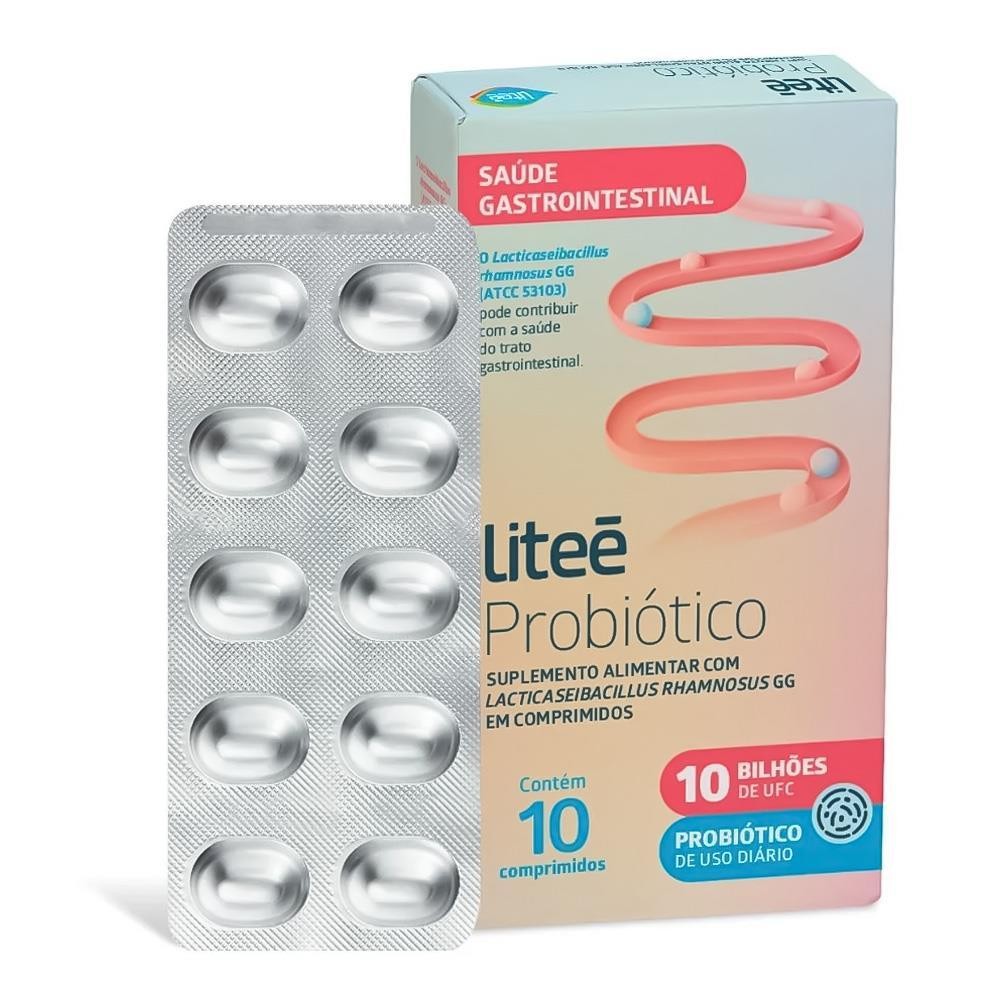 PROBIÓTICO LGG 10 BILHÕES DE UFC COM 10 COMPRIMIDOS em Oferta na Shopee