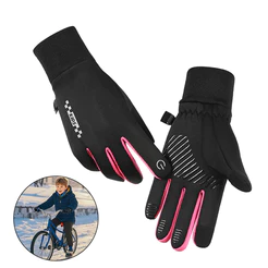 Luvas Infantis De Inverno Acolchoadas , Vento Quente E Frio , Tela Sensível Ao Toque , Antiderrapante , À Prova D'água ,