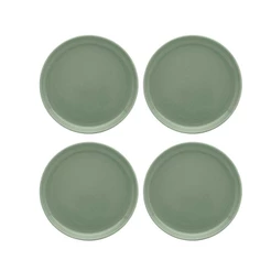 Jogo de 4 Pratos de Sobremesa 20 Cm Oxford Flat Matcha