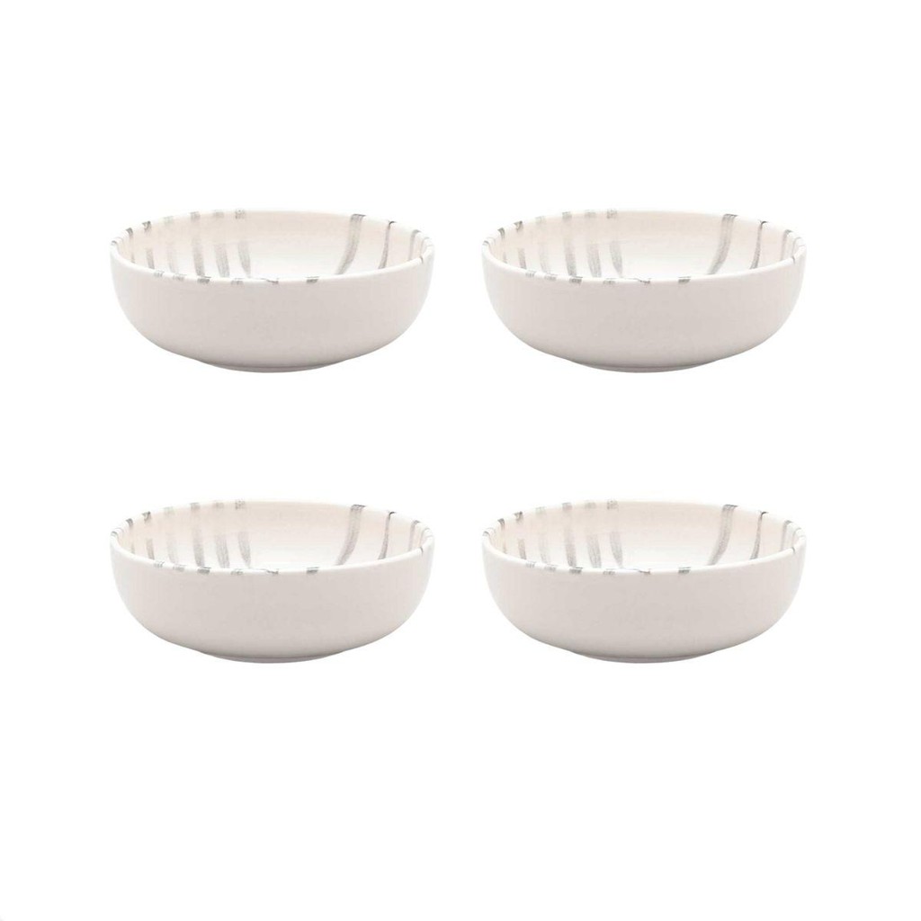 Jogo de 4 Tigelas 600ml Oxford Flat Samambaia