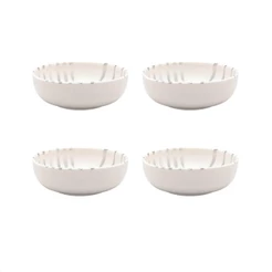 Jogo de 4 Tigelas 600ml Oxford Flat Samambaia