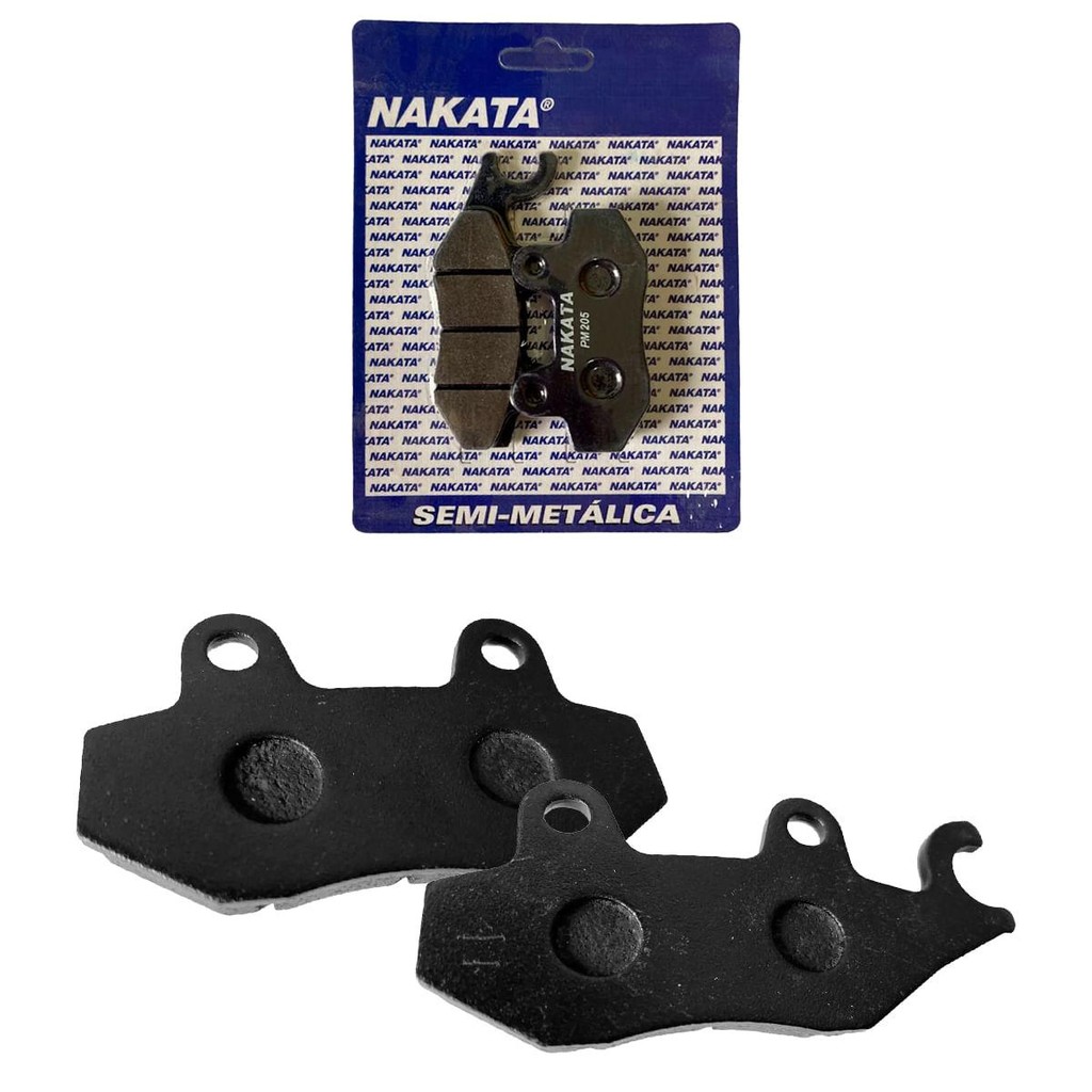 Pastilha Freio Moto Dianteira YES 125 XTZ 125 XTZ 250 Nakata - Spare Parts and Accessories for Vehicles