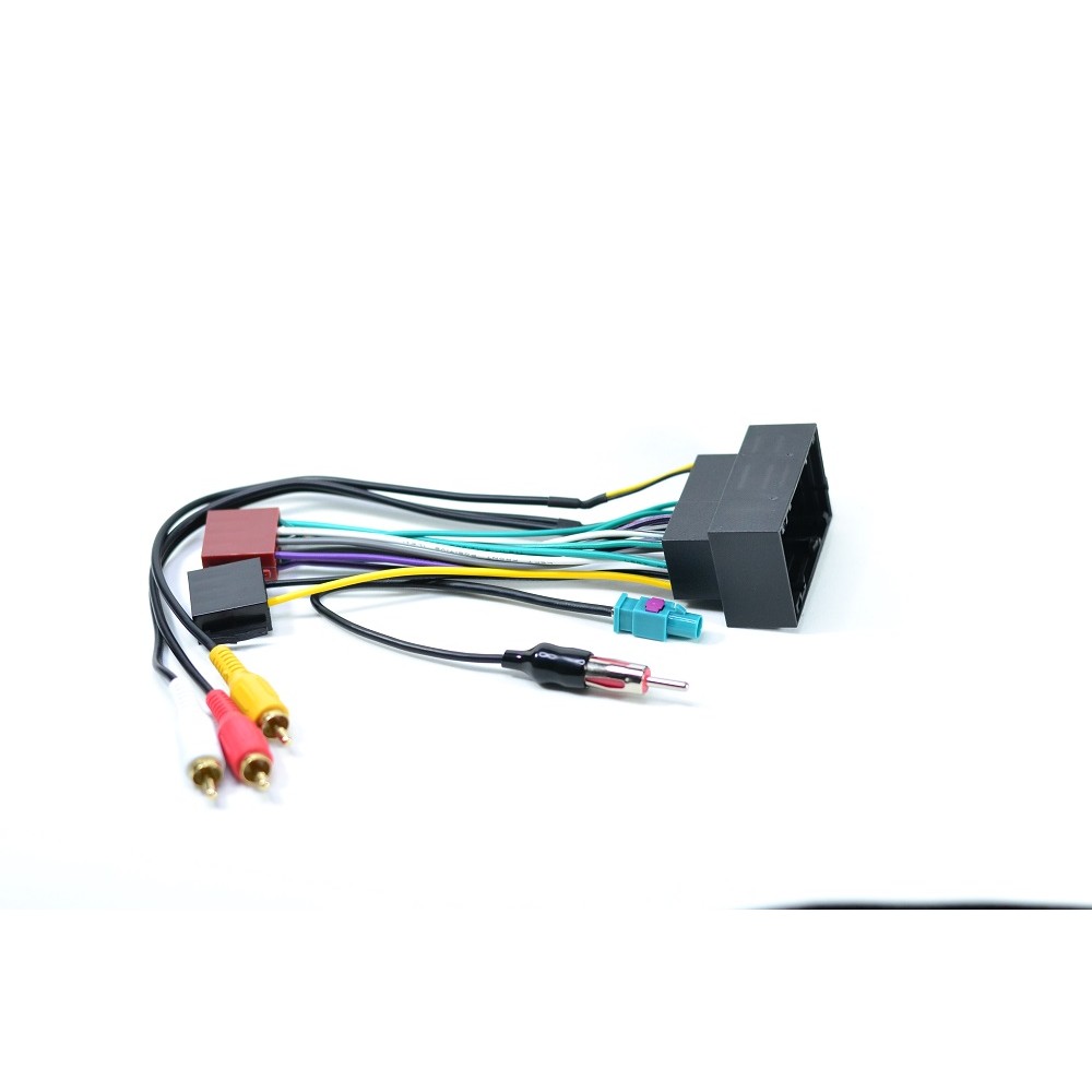 KIT FACIL C/ CHICOTE DE LIGACAO DO SOM E ADAP. ANTENA FIAT/JEEP ( RENEGADE/UNO/MOBI/TORO) FAC FT-001