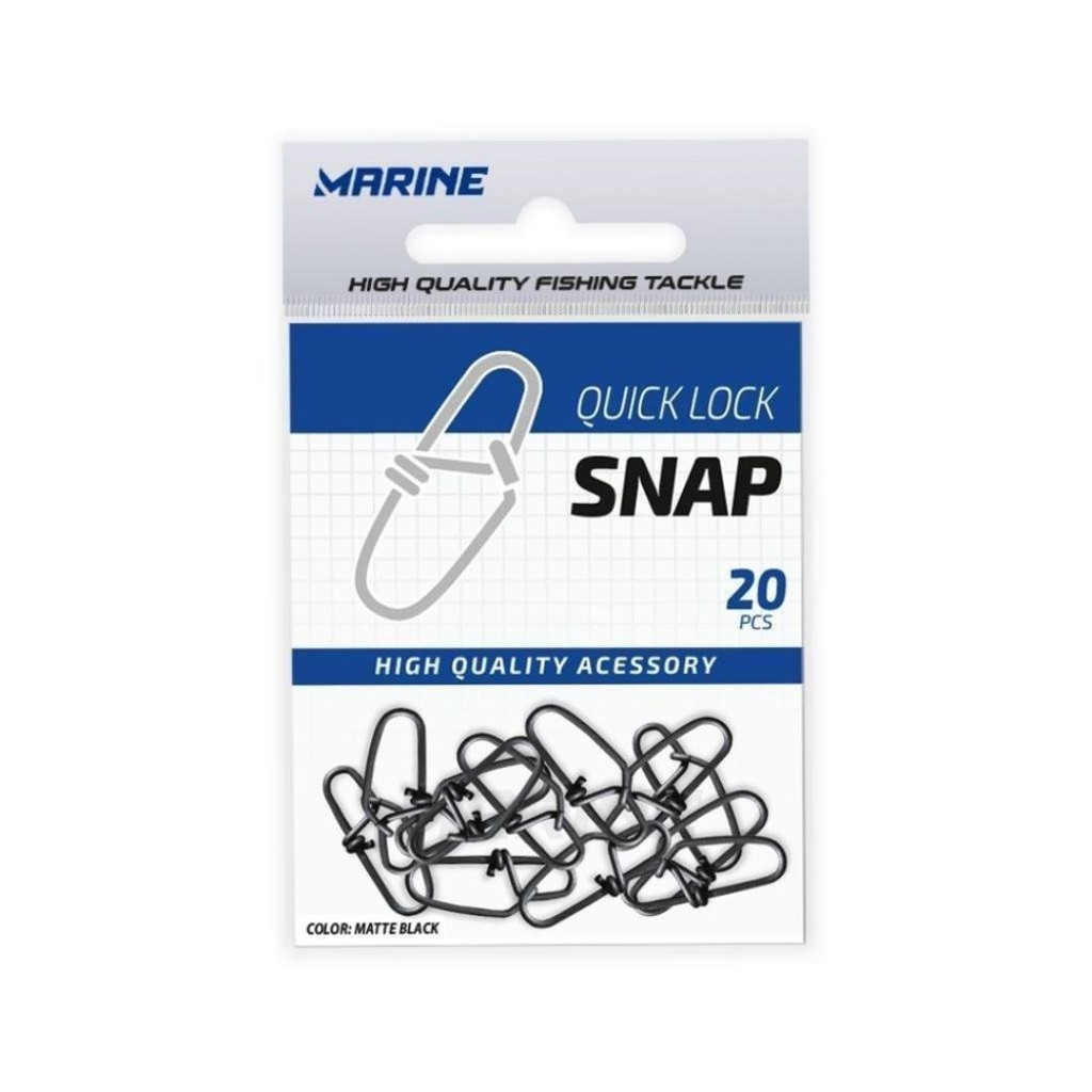 Snap Marine Sports Quick Lock Pct - 20un em Oferta na Shopee