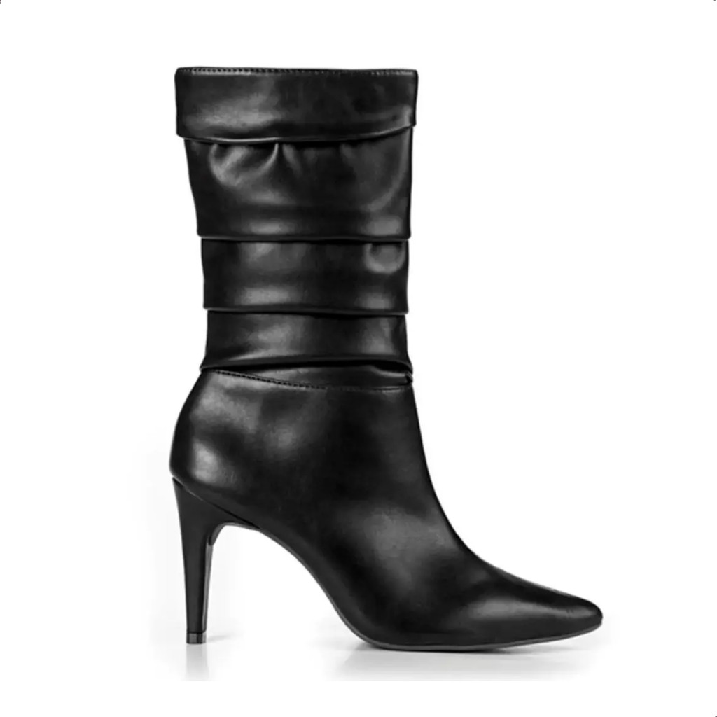 Bota Cano Alto Franzida: Onde Comprar | BuscaProdutos