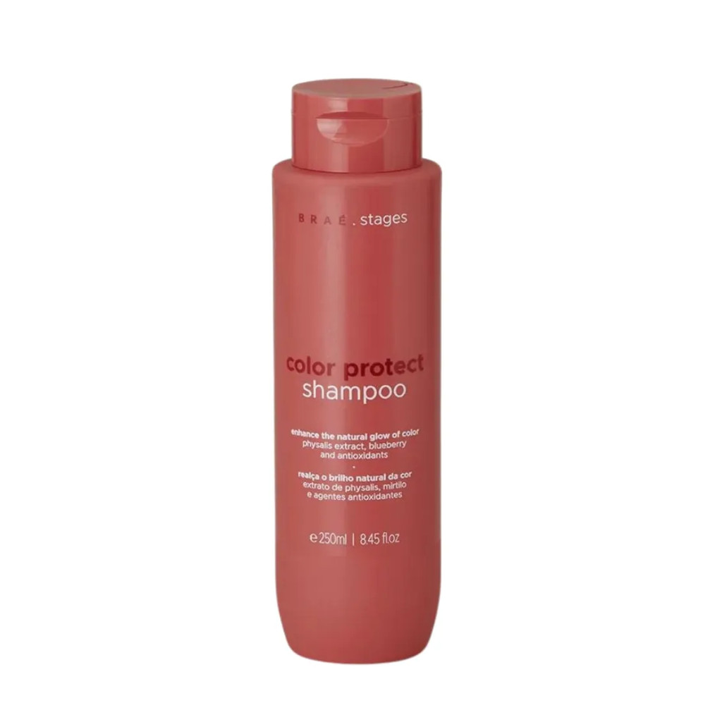 Shampoo Cabelos Coloridos Braé Stages Color Protect 250ml