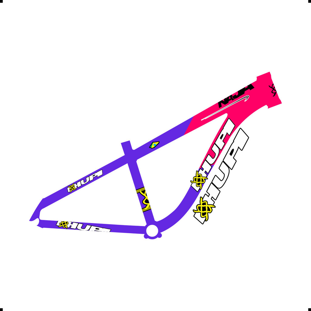 Adesivo Para Quadro Modelo Hupi Naja 2015