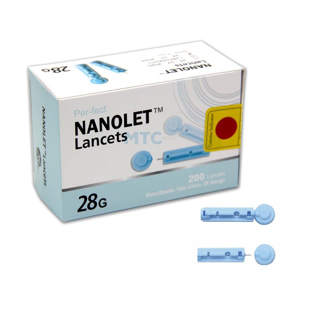 Agulhas p/ Lanceta c/200 - Sangrador