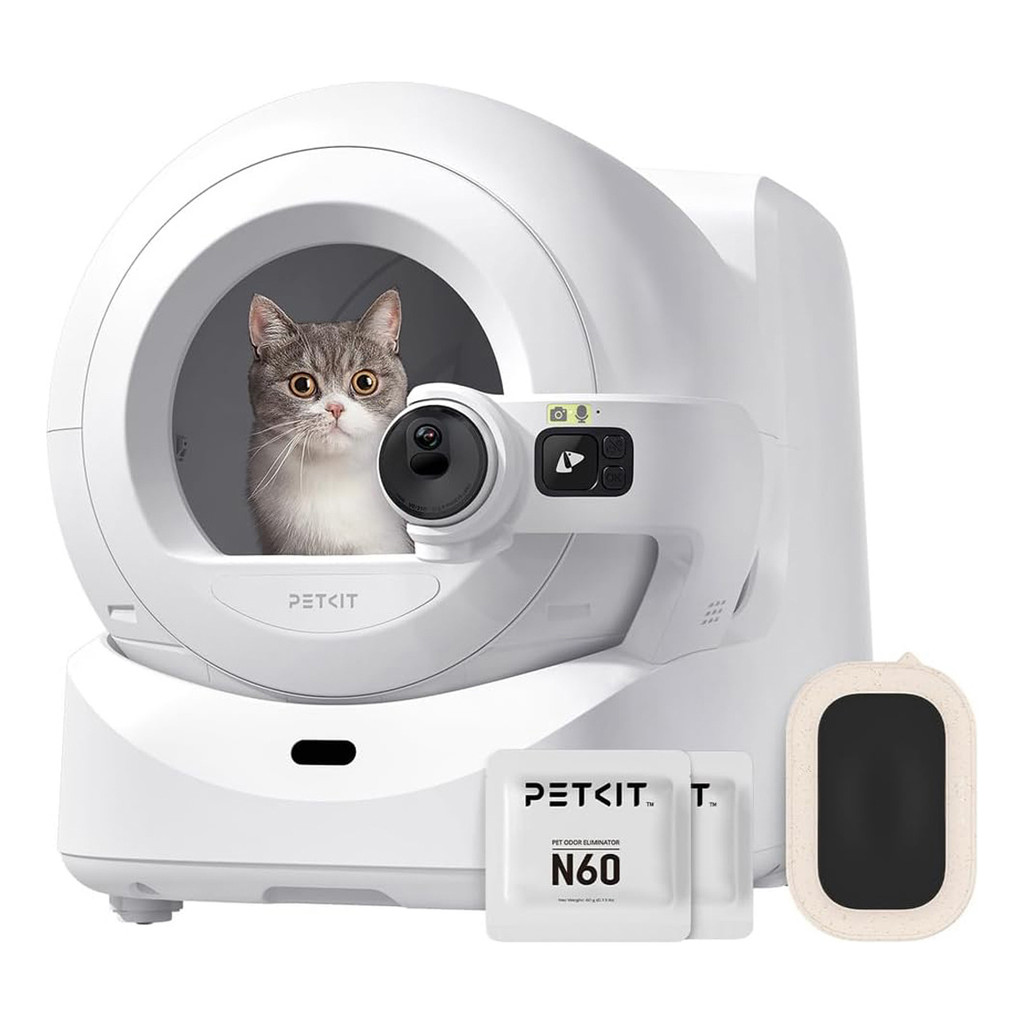 PETKIT PUROBOT ULTRA Caixa de areia autolimpante para gatos para vários gatos com controle de aplicativo/câmera