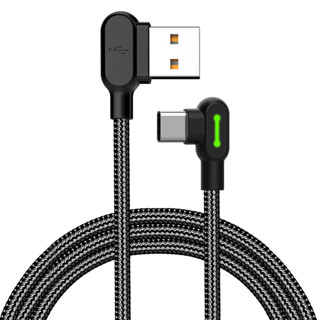 Cabo Carregador p/ Android Tipo-C Led 2 Metros 90° 2m Mcdodo em Oferta na Shopee