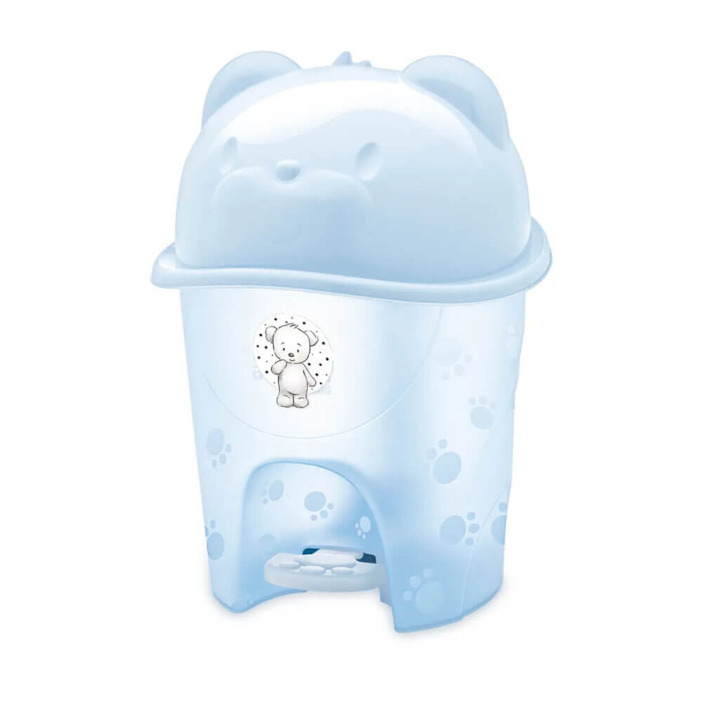 Lixeira Adoleta Com Pedal Fofura Translúcido 6,5 Litros em Oferta na Shopee