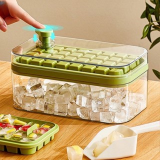 Dupla Camada De Silicone Preguiçoso Máquina De Gelo/Molde De Cubo Caixa De Armazenamento Com Tampa em Oferta na Shopee