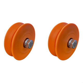 Kit 2 Roldana Nylon Portao Correr 3 Pol (7,4cm) V Cantoneira em Oferta na Shopee