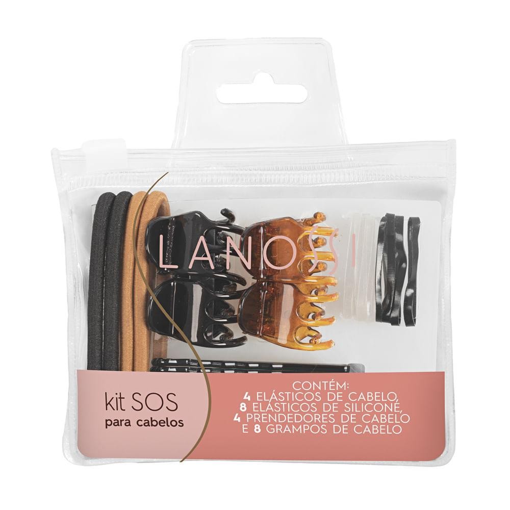 Kit Acessórios de Cabelo SOS Lanossi