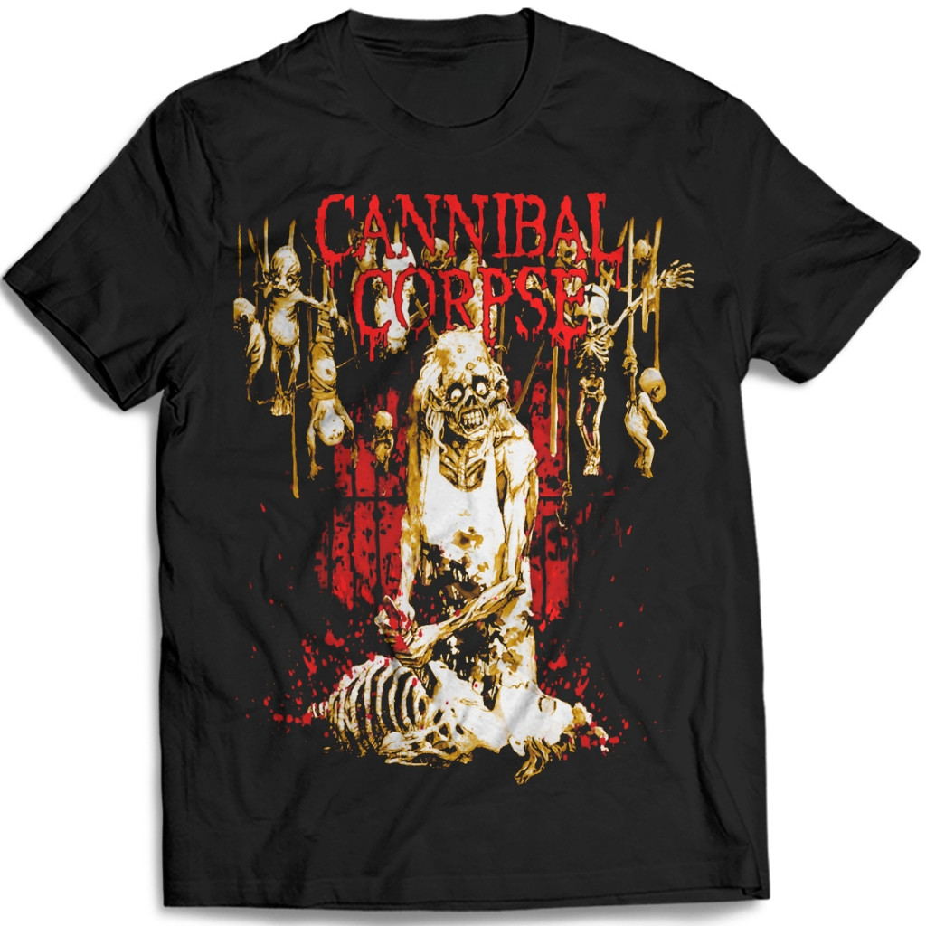 [Camiseta Premium em Algodão Puro]GXG Camisa Cannibal Corpse Camiseta De Banda De Rock COR em Oferta na Shopee