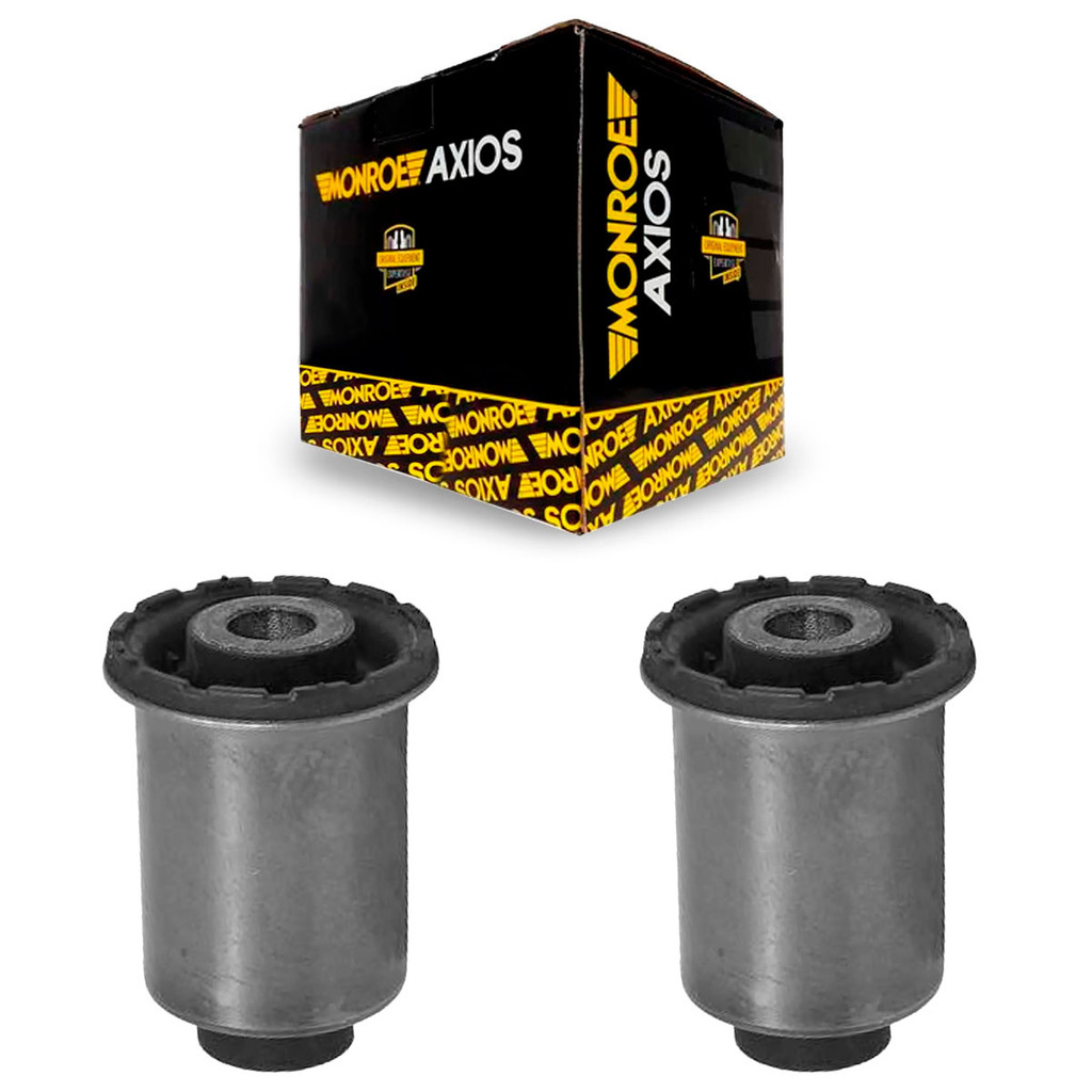 Par Bucha Menor Bandeja Dianteira Prisma 2013 até 2019 Original Axios em Oferta na Shopee