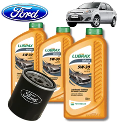 KIT TROCA DE ÓLEO 5W30 SP LUBRAX + FILTRO (FORD)