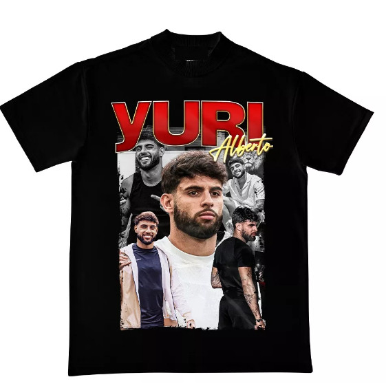 Camiseta Camisa Blusa Unissex Algodão Jogador Futebol Yuri Alberto Envio Imediato - K N STORE