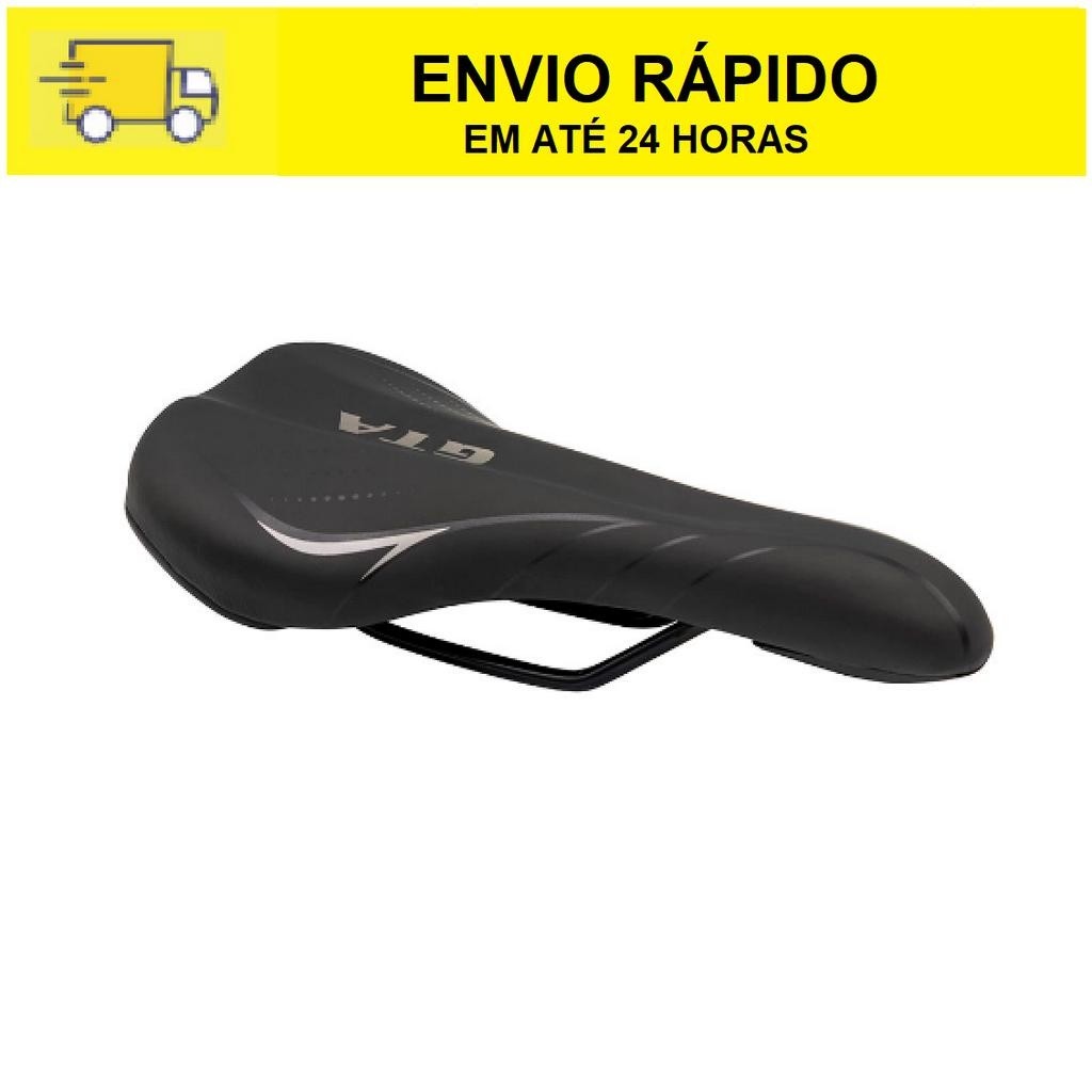 Banco Selim Bike Gta Performance Preto Confortável em Oferta na Shopee