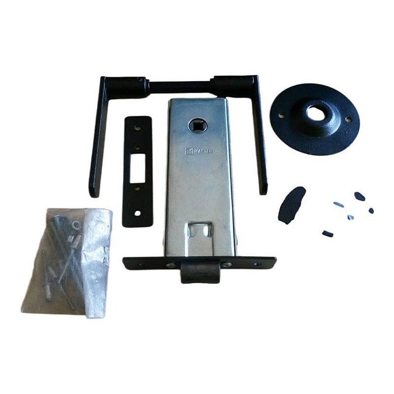 Trinco para Porta Corta Fogo de Embutir