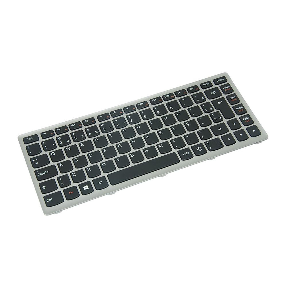 Teclado para Notebook Lenovo Ultrabook S300 | Preto ABNT2 - Computers & Accessories