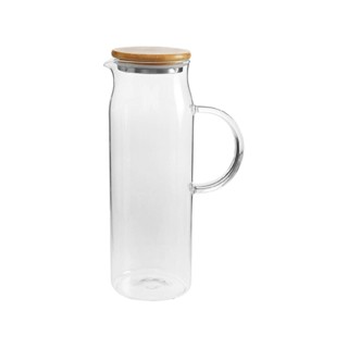 Jarra com tampa de bambu Ou 1,5L Linha Sense em Oferta na Shopee