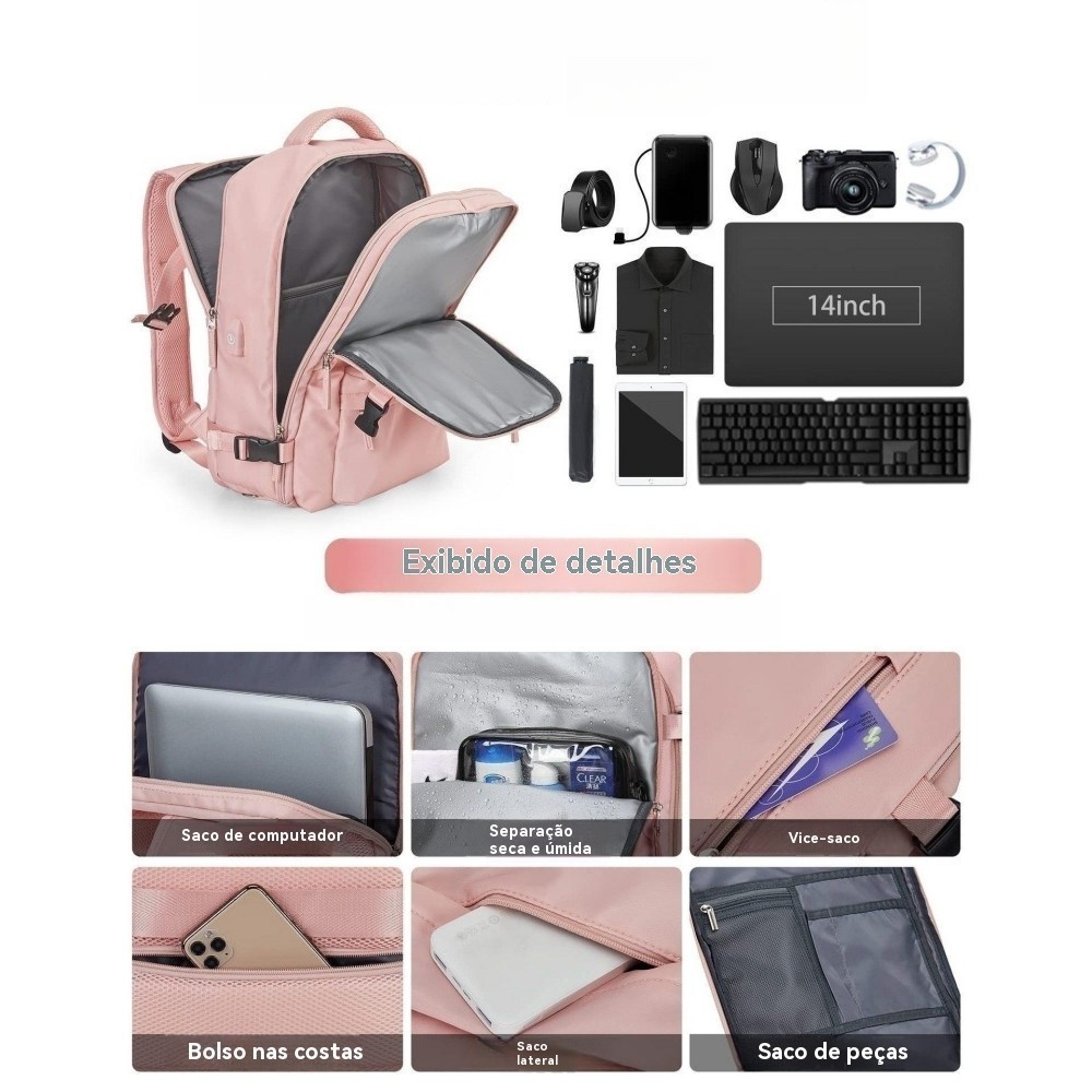 Laptop Viagem Escola À Prova D'água Executivo Notebook À Prova D'água Tênis Armazenamento — imagem 2 de 2