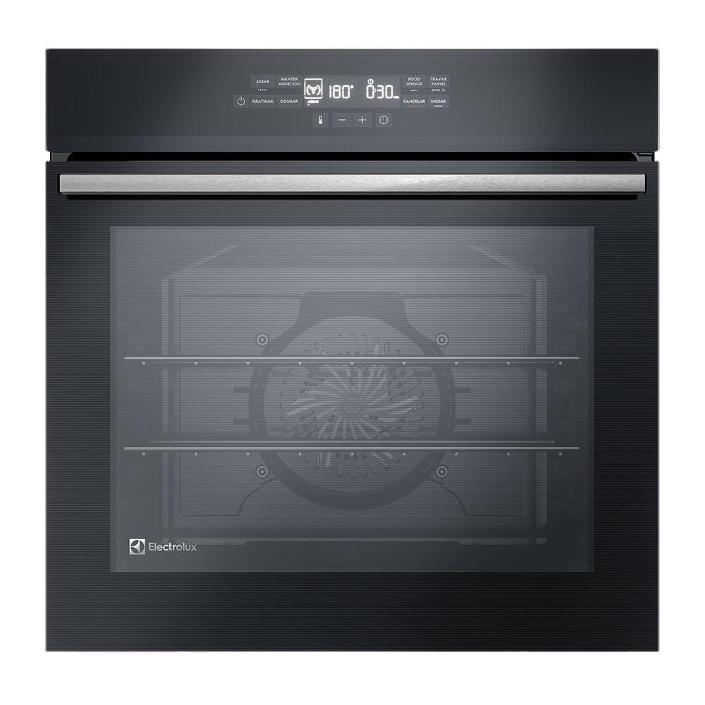 Imagem Forno de Embutir Electrolux Elétrico 80L Experience com FoodSensor Preto (OE8EF)