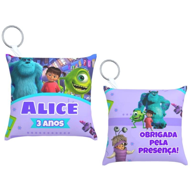 20 Almochaveiros lembrancinhas personalizadas monstros s.a monstros sa para aniversário