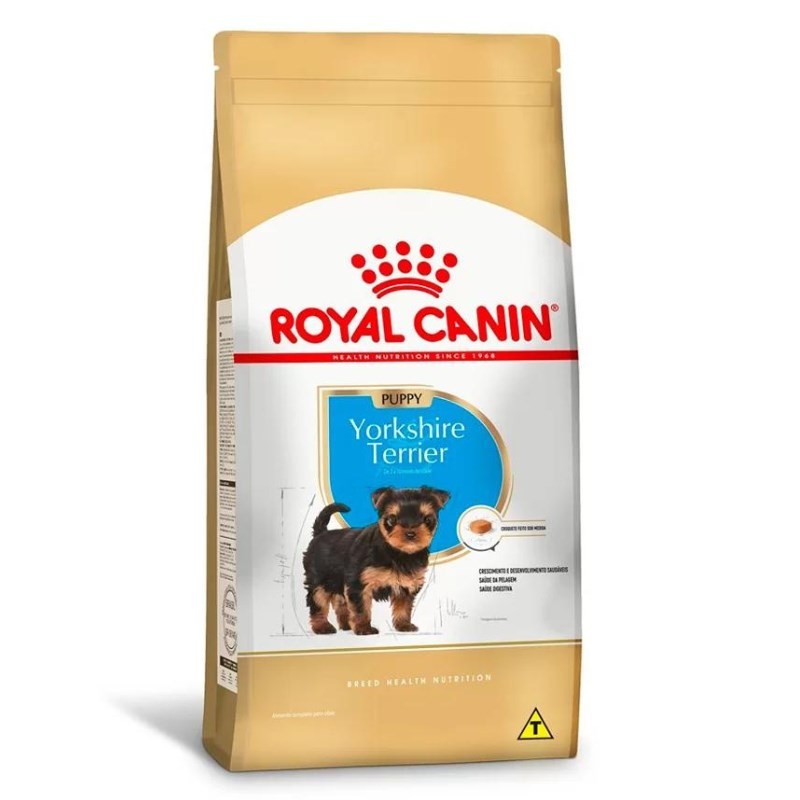 RAÇÃO ROYAL CANIN YORKSHIRE TERRIER FILHOTES 1KG