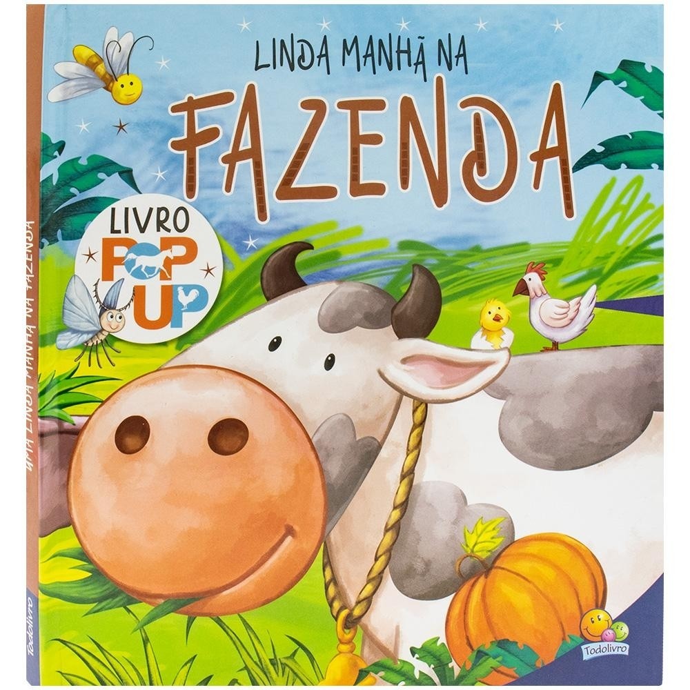 Animais em Movimento: Um Pop-Up: Linda Manhã na Fazenda em Oferta na Shopee
