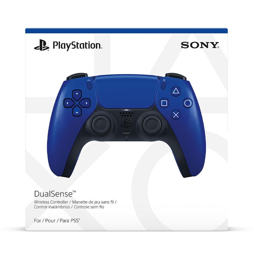 Controle PS5 Cobalt Blue sem fio (Dualsense) - Sony - Gaming & Consoles