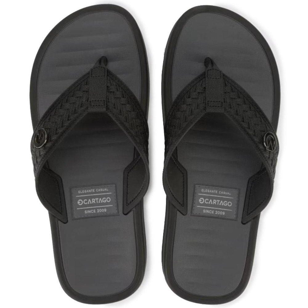 Chinelo Cartago Coimbra II Masculino - Preto - Men Shoes