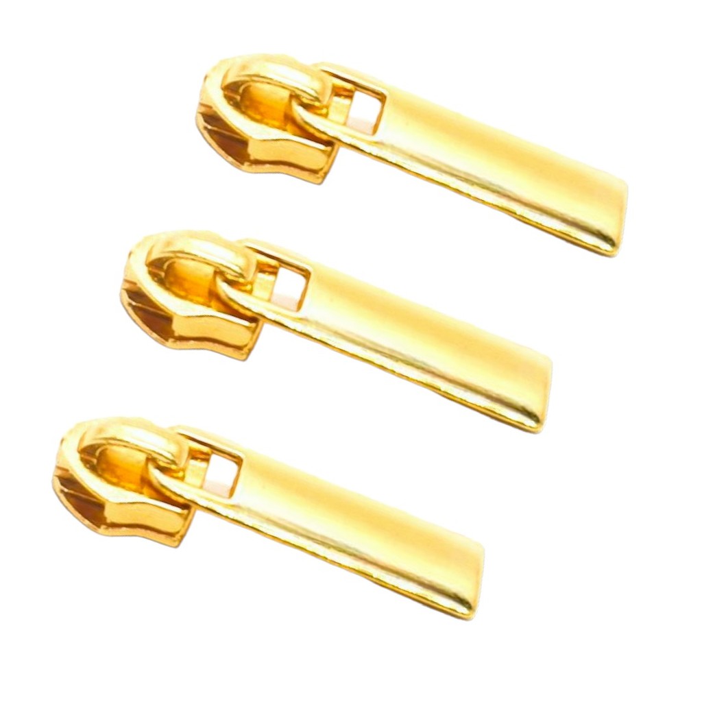 Cursor Dourado Nº 05 Cadeado  Para Bolsas Mochilas e Necessaires