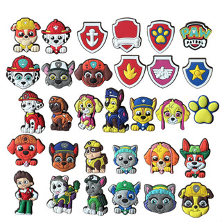 Pins PVC Novo Bonito Dos Desenhos Animados Cão PAW Patrol Chinelo Sapatos Botão Charme em Oferta na Shopee