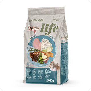 Ração Quatree Life Cães Adultos Raças Pequenas - 20Kg em Oferta na Shopee