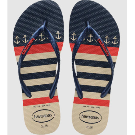 Chinelo Havaianas Feminino Slim Nautical