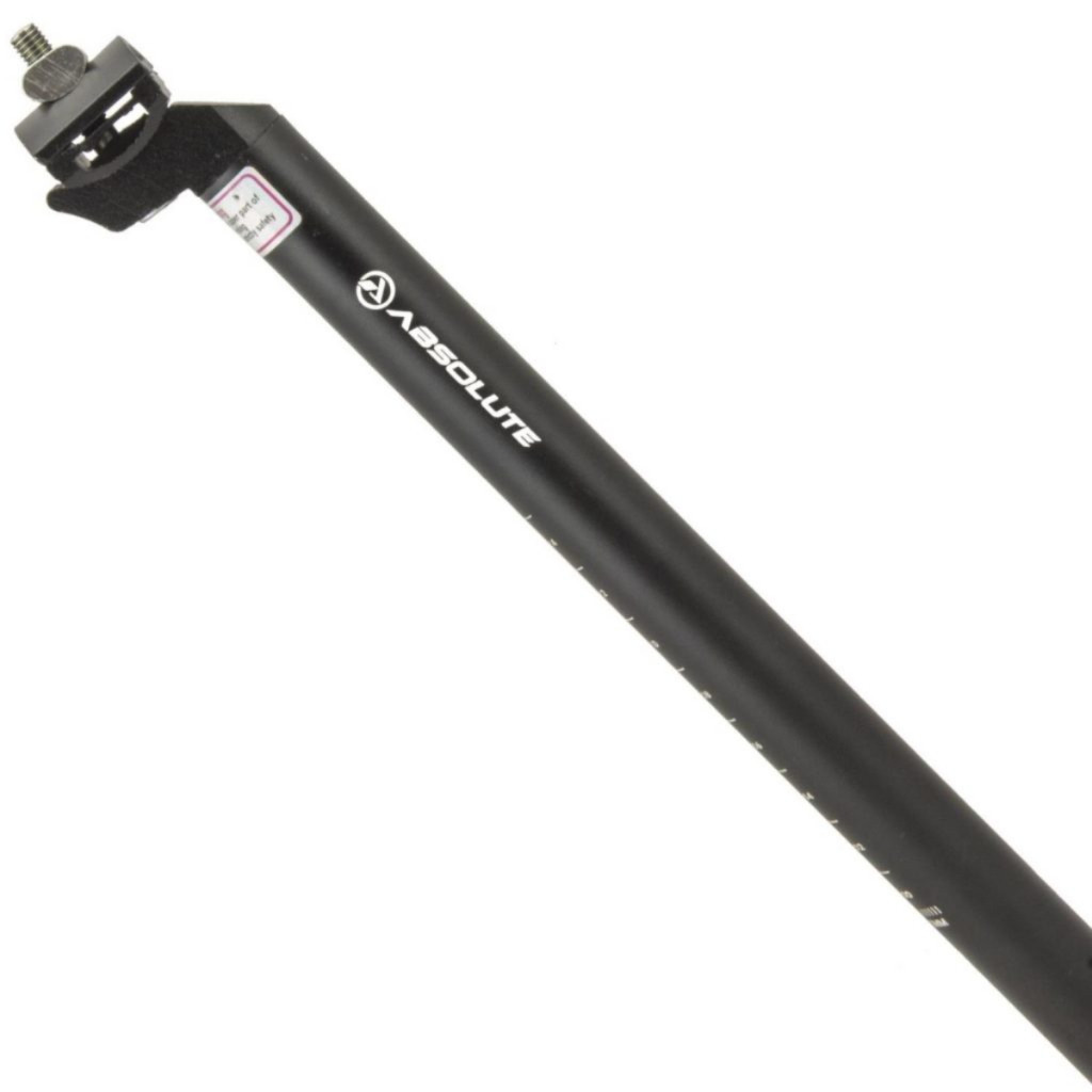 Canote Selim Absolute 27.2 x 350 mm Com Carrinho Alumínio Preto Para Bike Bicicleta em Oferta na Shopee