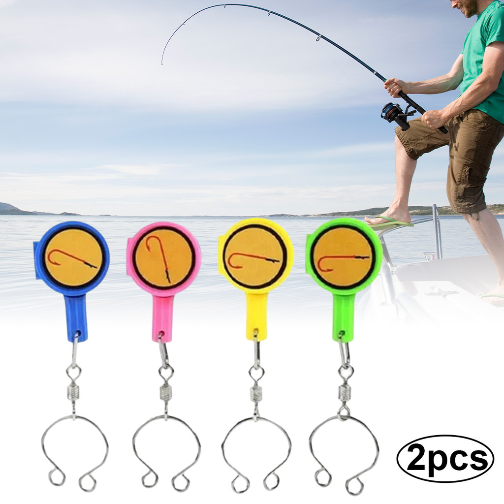 2 Pçs Ferramenta De Amarração De Nó De Pesca Máquina Linha , De Ligação De Anzol Portátil Acessórios De Gancho De Peixe
