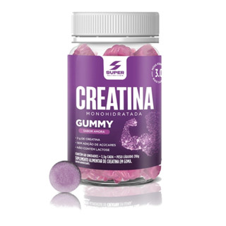 Creatina Gummies Pote Com 60 Unidades Super Nutrition Amora em Oferta na Shopee
