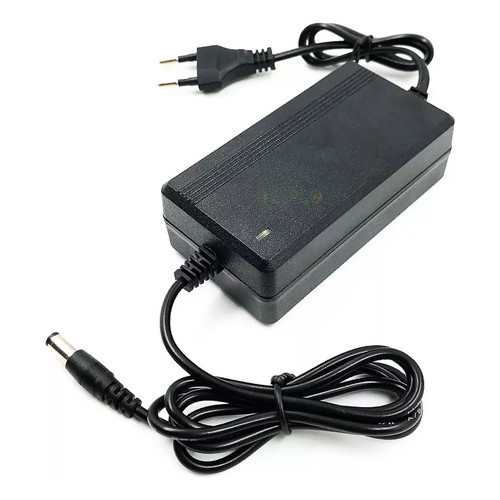 Fonte 12v 5a Bivolt Preta 5 Amperes Plug P4 Fita Led CFTV Câmeras em Oferta na Shopee